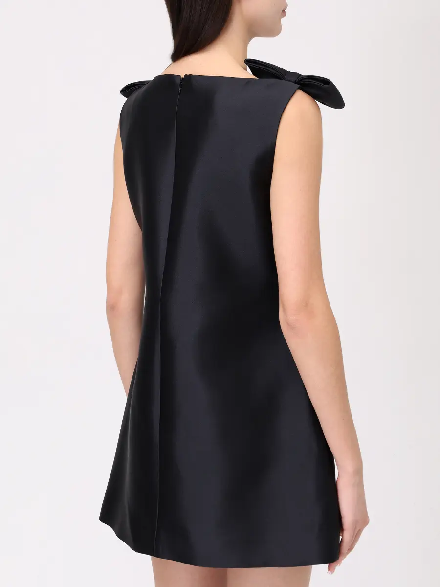 Платье из шелка и шерсти