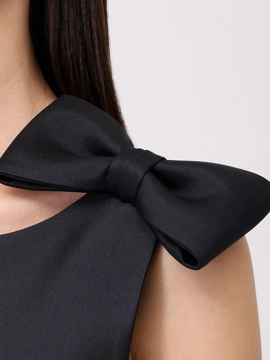 Платье из шелка и шерсти