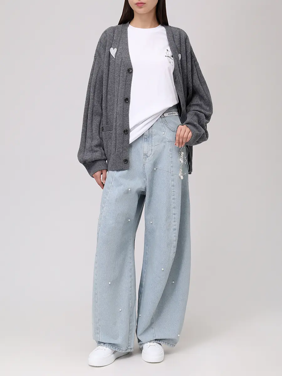 Джинсы хлопковые