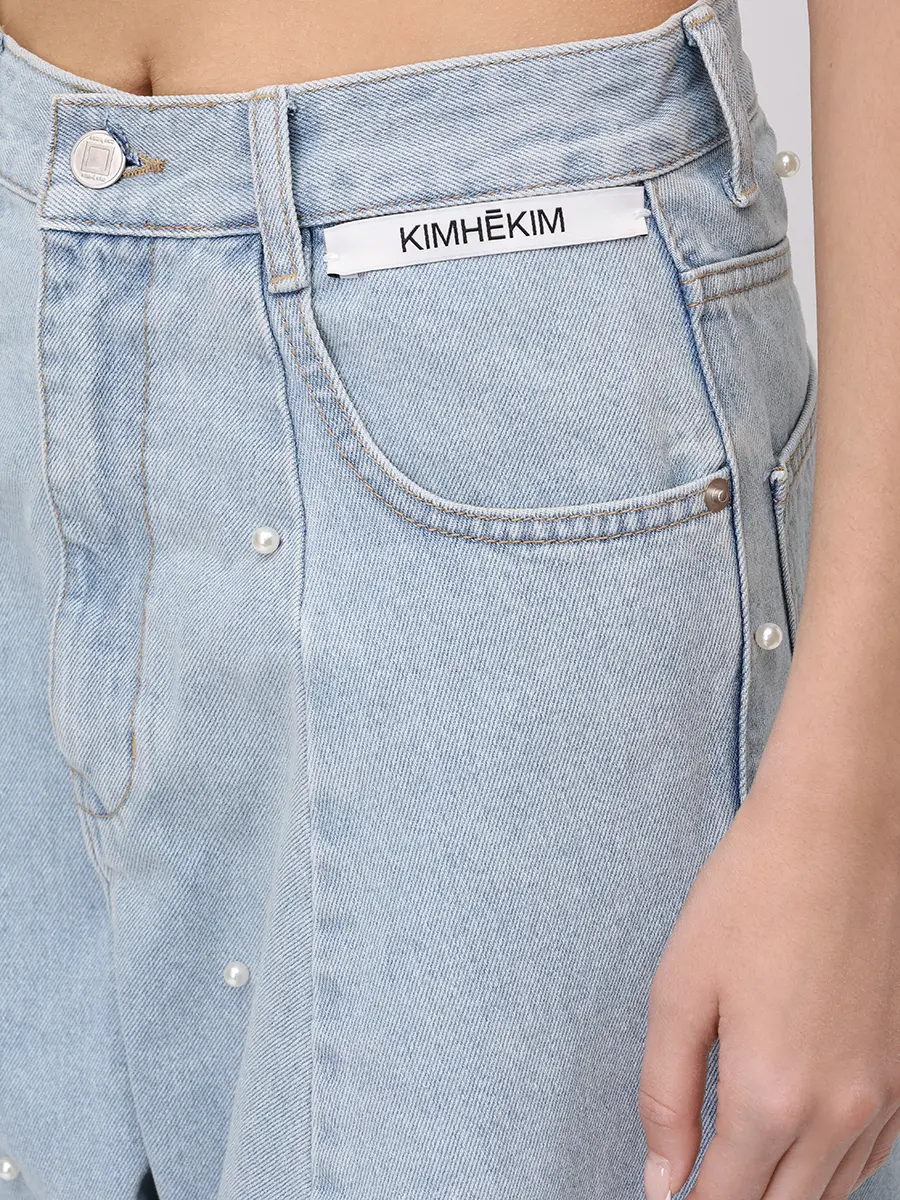 Джинсы хлопковые