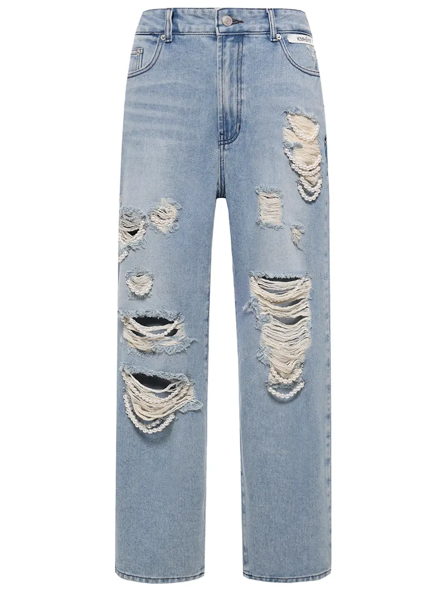 Джинсы хлопковые