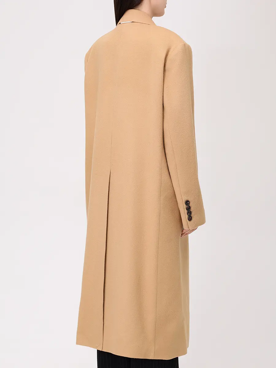 Пальто шерстяное