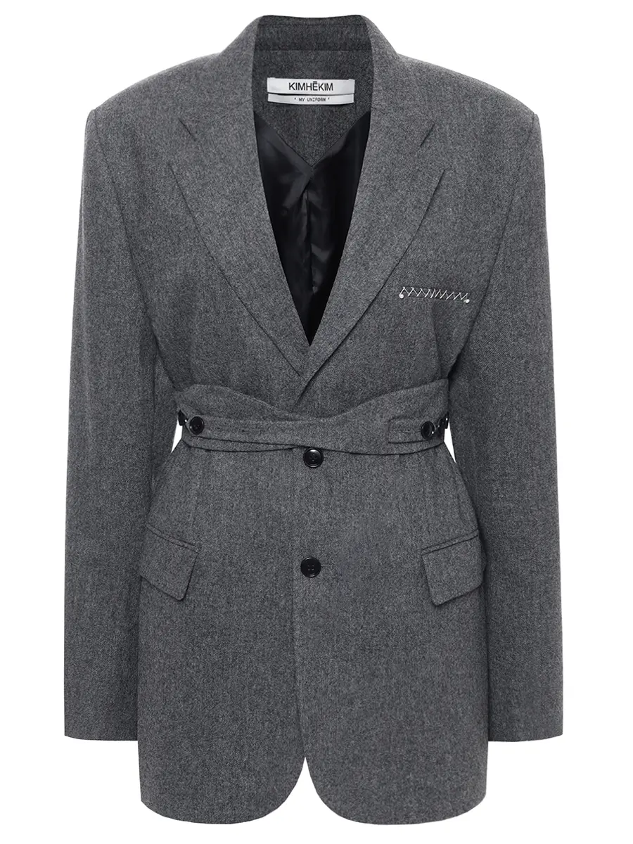 Пиджак шерстяной