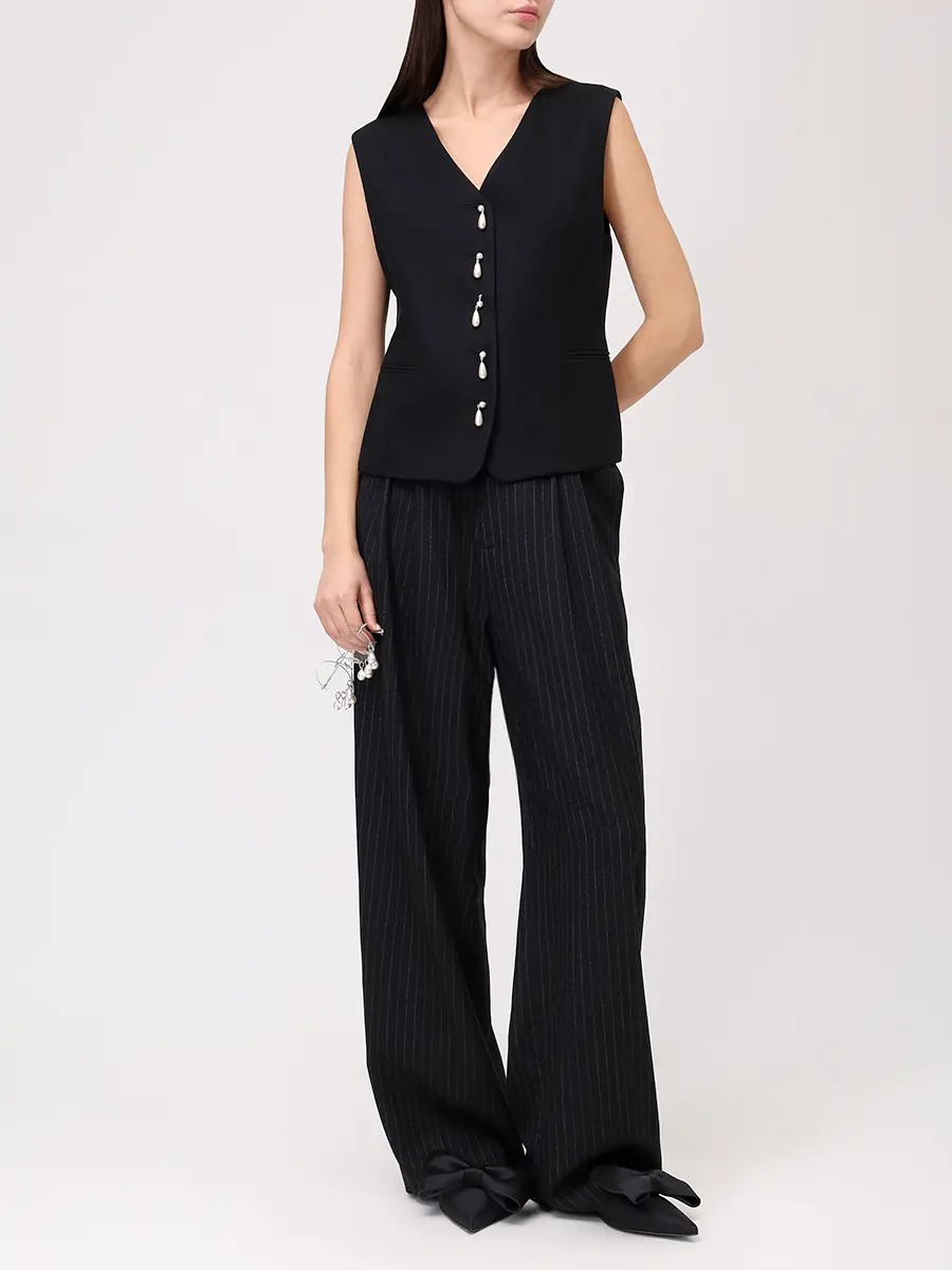 Жилет шерстяной