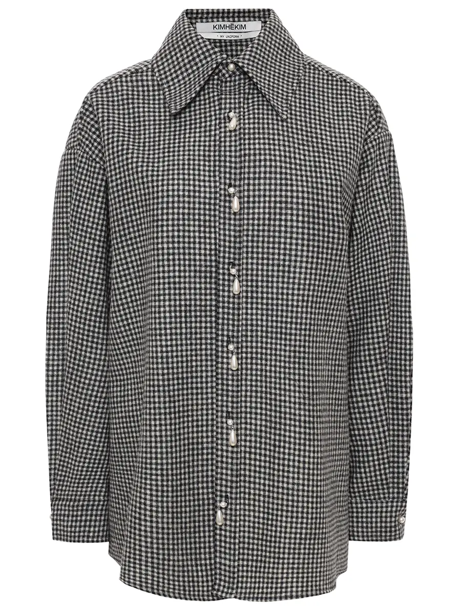 Рубашка шерстяная