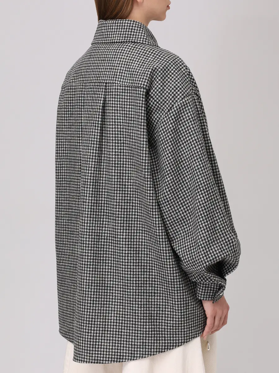 Рубашка шерстяная