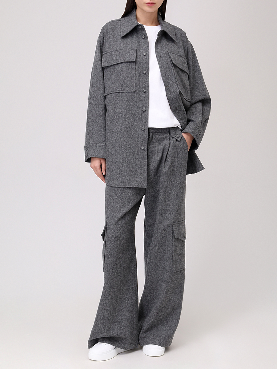 Рубашка шерстяная