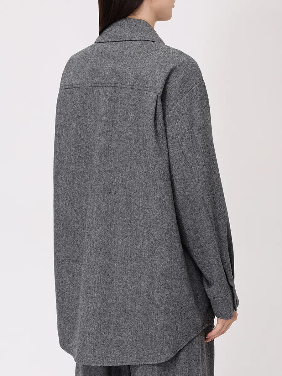 Рубашка шерстяная