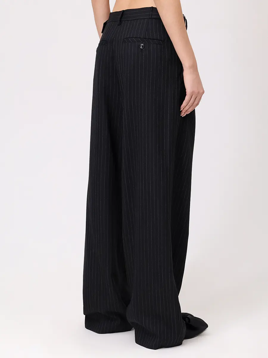 Брюки шерстяные