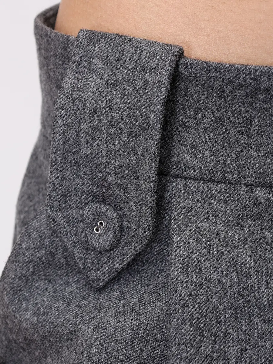 Брюки-карго шерстяные