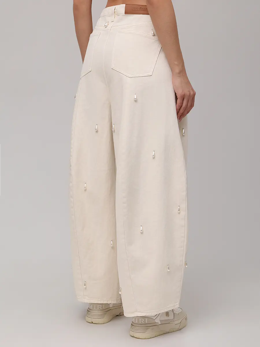 Джинсы хлопковые