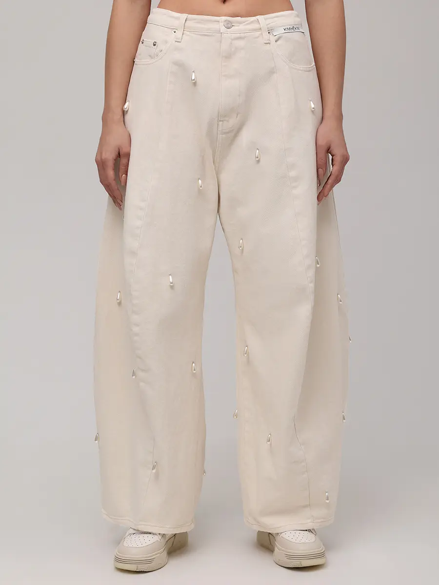 Джинсы хлопковые