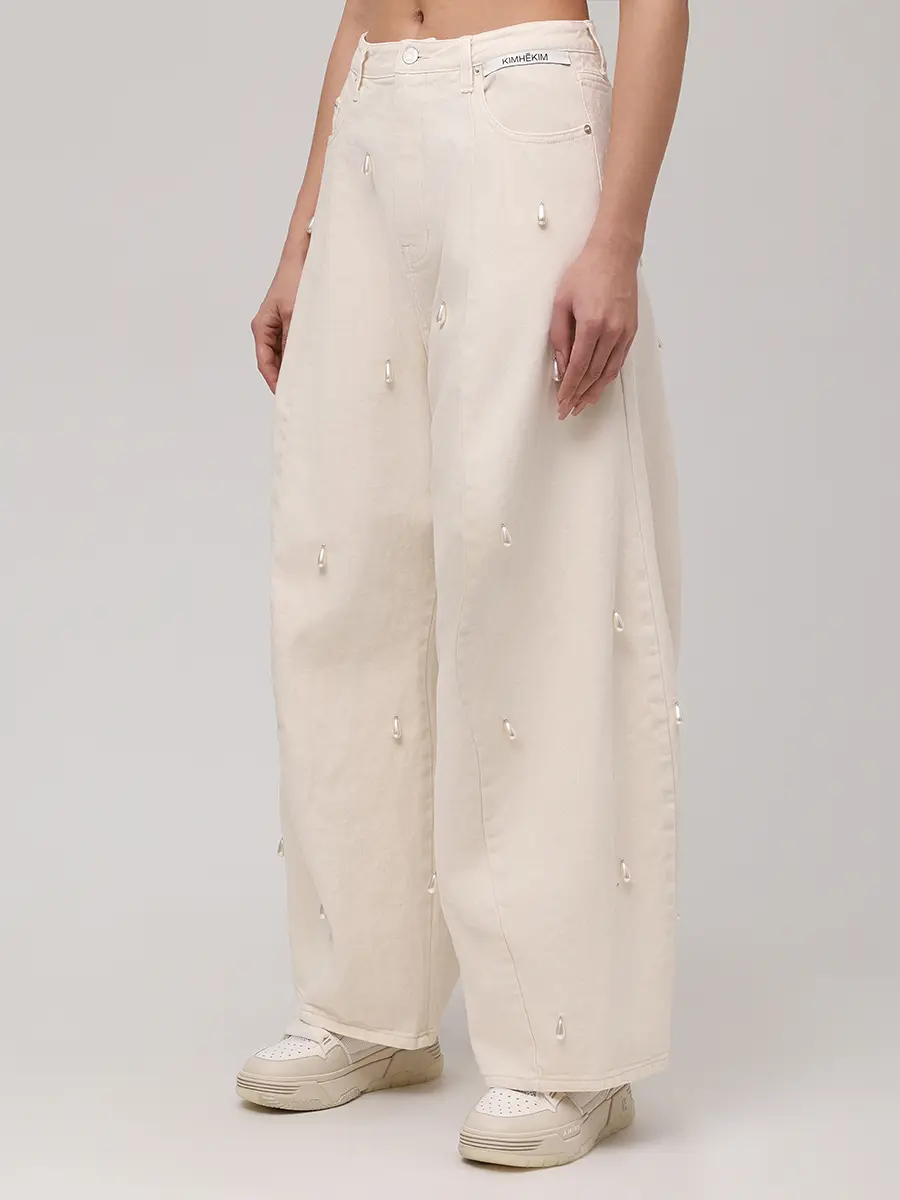 Джинсы хлопковые