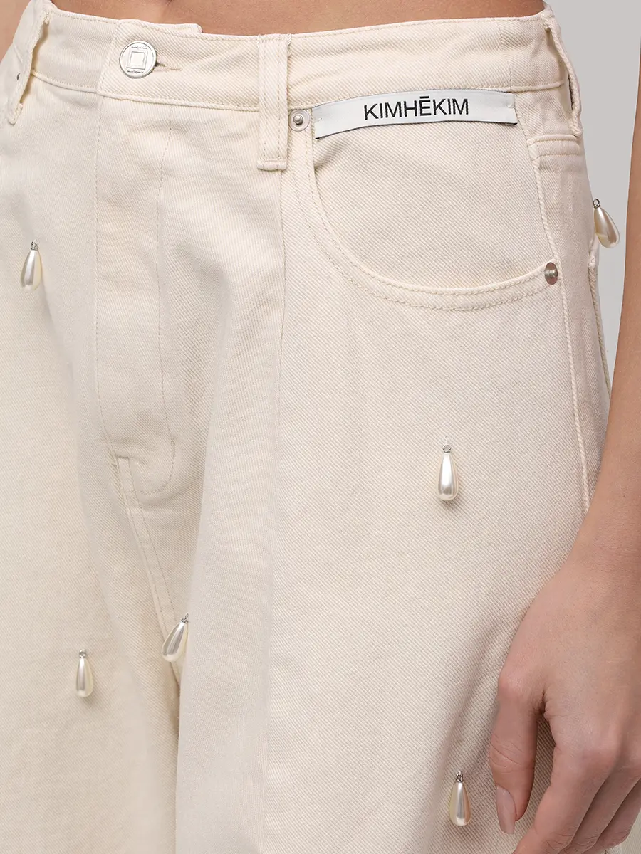 Джинсы хлопковые