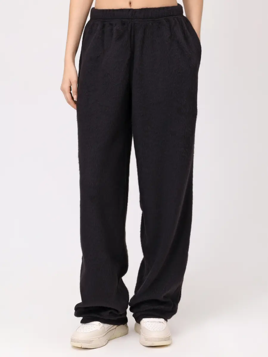 Брюки однотонные