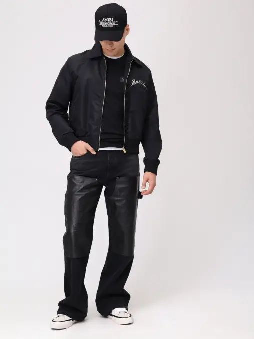 Бомбер с логотипом AMIRI