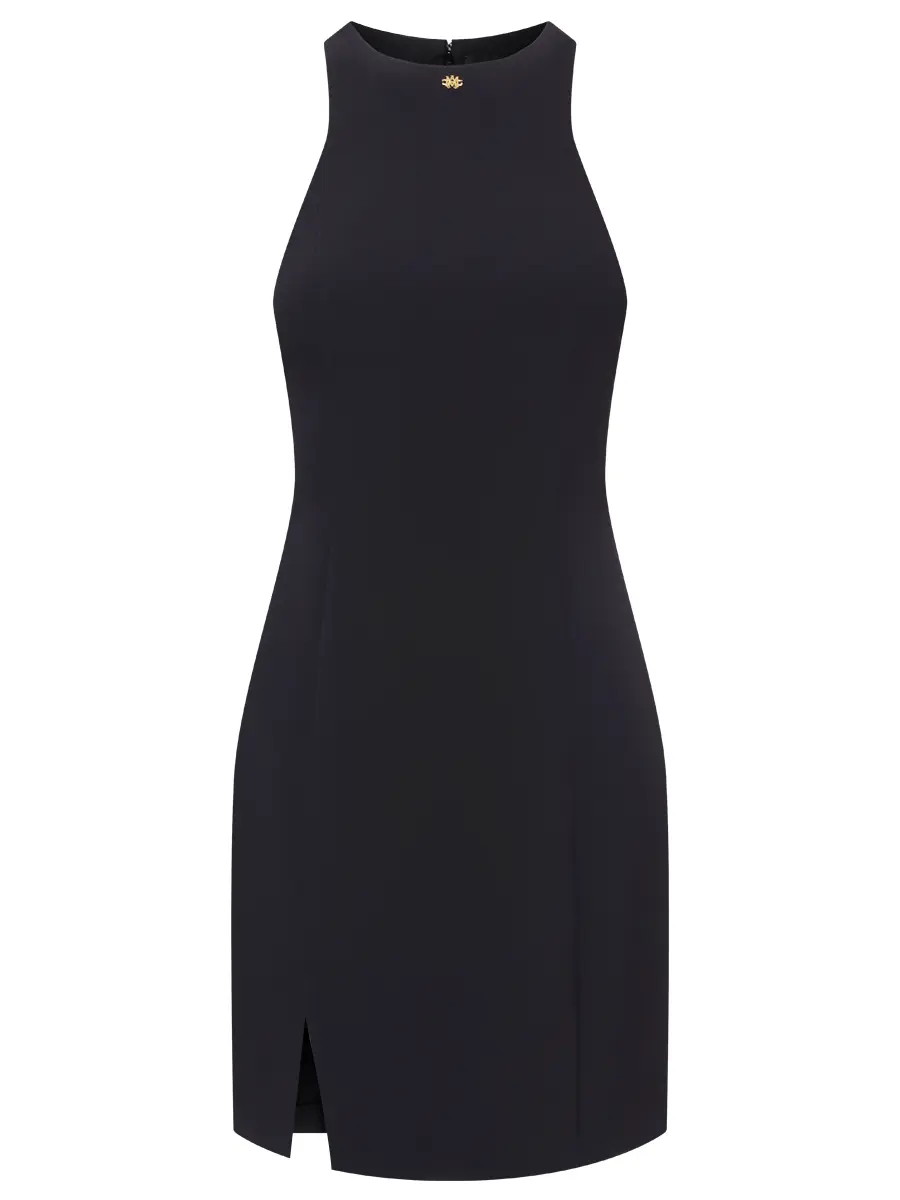 Платье однотонное