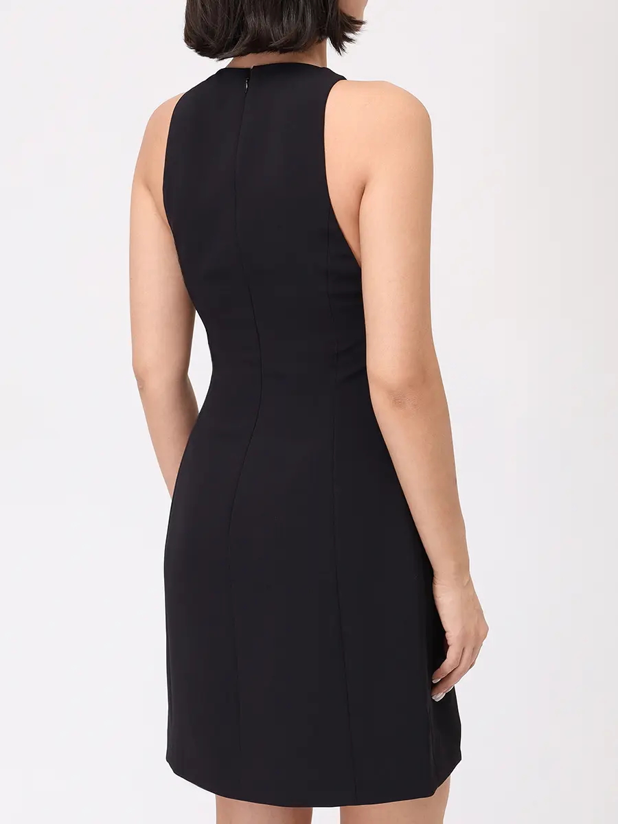 Платье однотонное