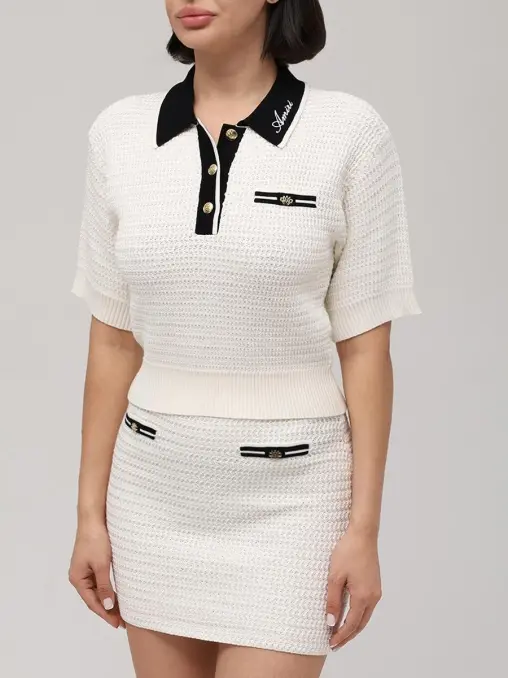 Поло из вискозы AMIRI