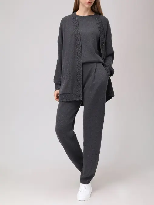 Костюм из шелка и кашемира FREE AGE