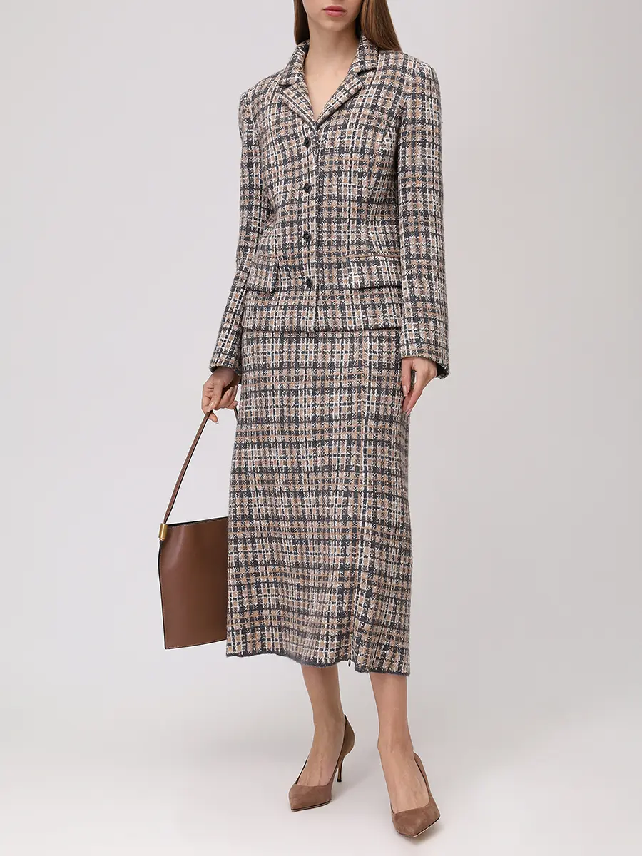 Костюм из шерсти и кашемира