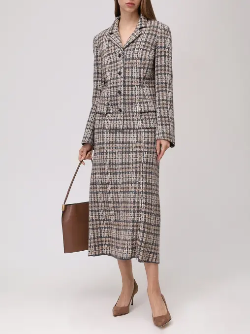 Костюм из шерсти и кашемира FREE AGE