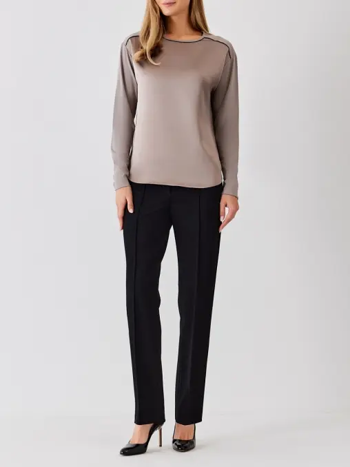 Блуза комбинированная PERCE-NEIGE