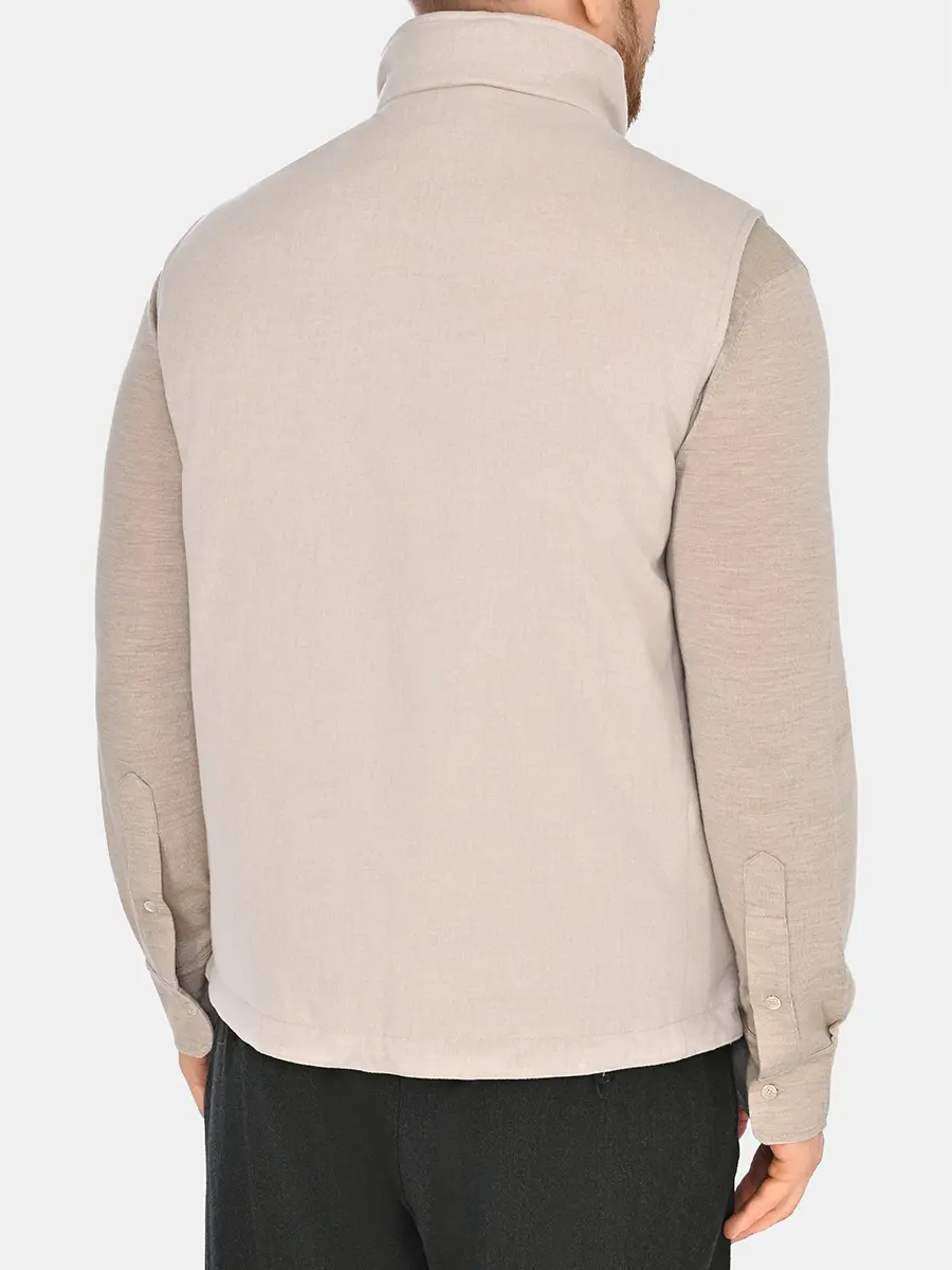 Жилет шерстяной