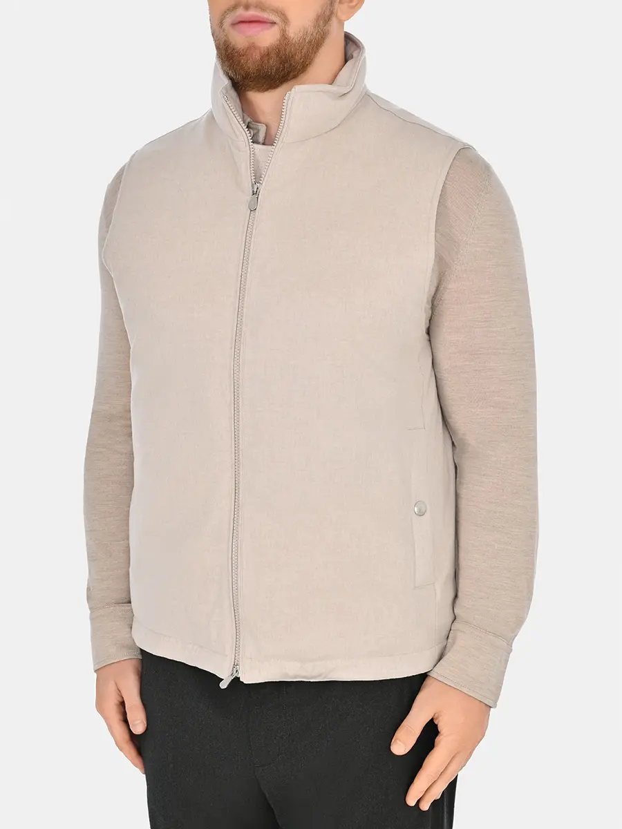 Жилет шерстяной