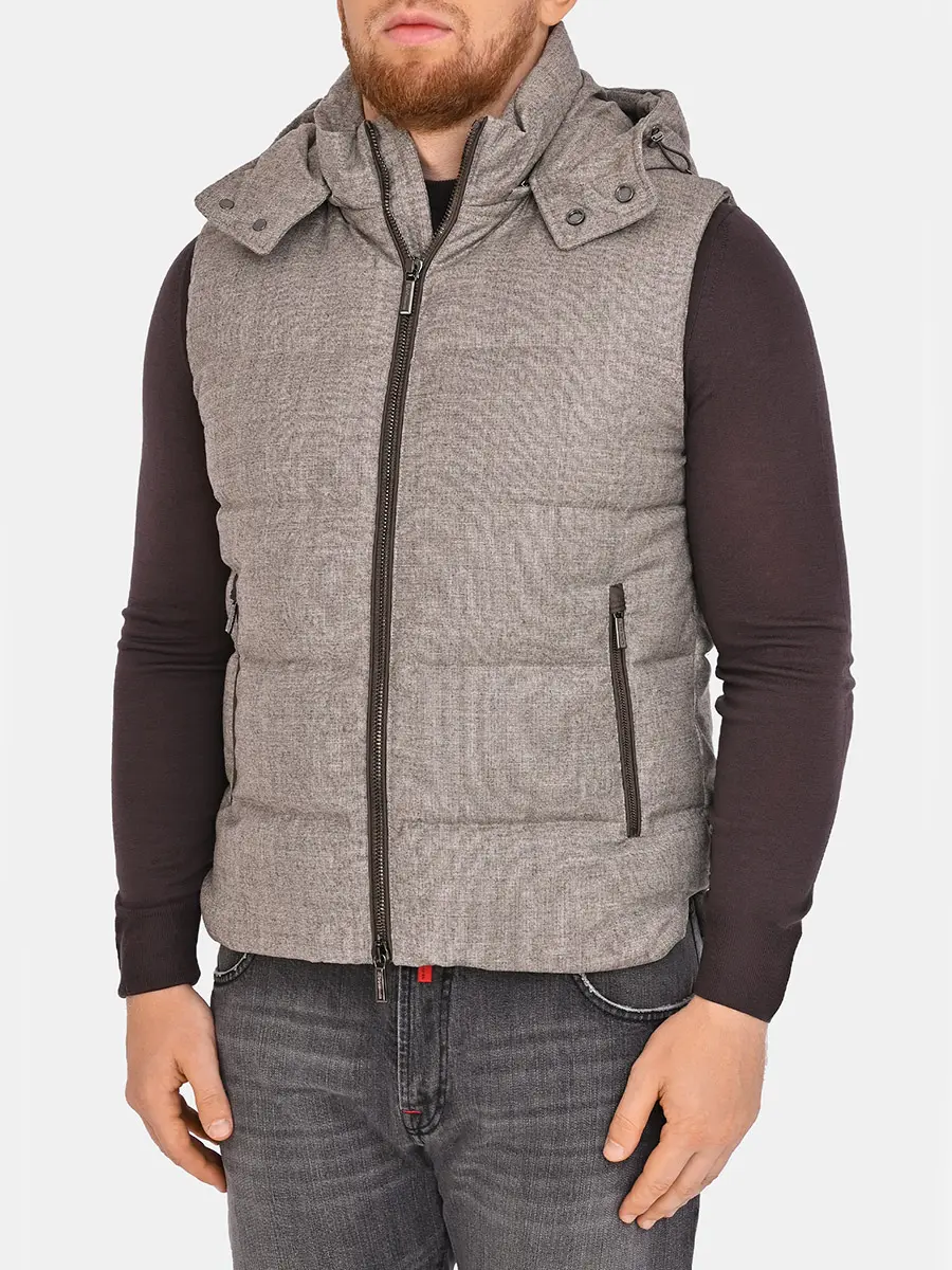 Жилет шерстяной