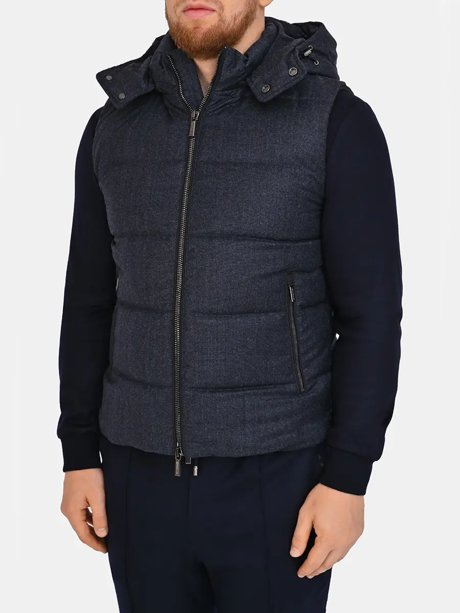 Жилет шерстяной