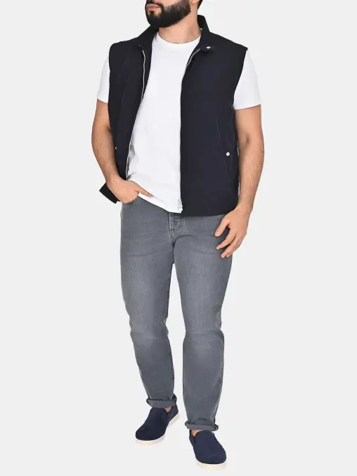 Жилет однотонный BRUNELLO CUCINELLI