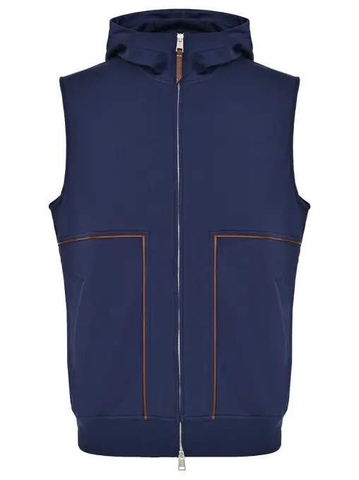 Жилет хлопковый BRUNELLO CUCINELLI