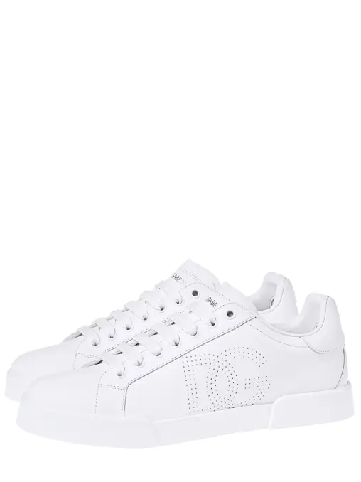 Кеды кожаные Portofino DOLCE & GABBANA