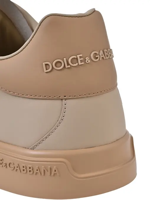 Кеды кожаные Portofino DOLCE & GABBANA