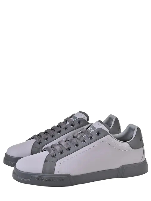 Кеды кожаные Portofino DOLCE & GABBANA