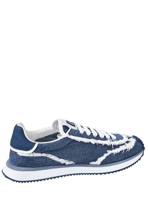 Кроссовки из денима DG Cushion DOLCE & GABBANA