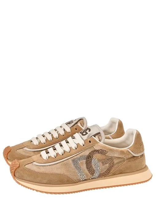 Кроссовки комбинированные DG Cushion DOLCE & GABBANA