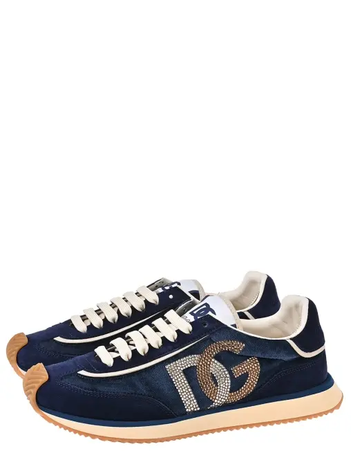 Кроссовки комбинированные DG Cushion DOLCE & GABBANA