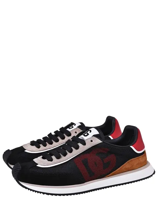 Кроссовки комбинированные DG Cushion DOLCE & GABBANA