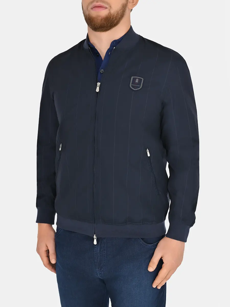 Бомбер в полоску