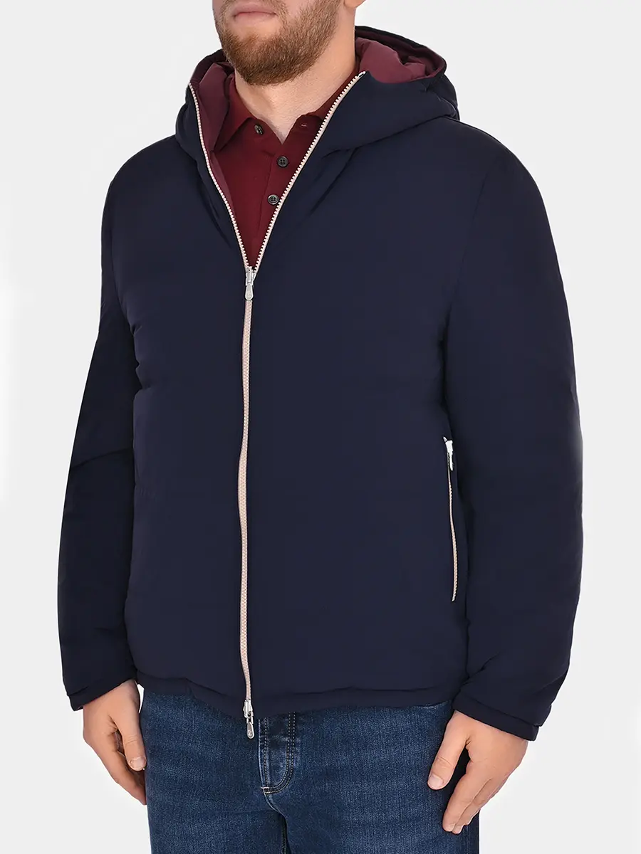 Пуховик двусторонний