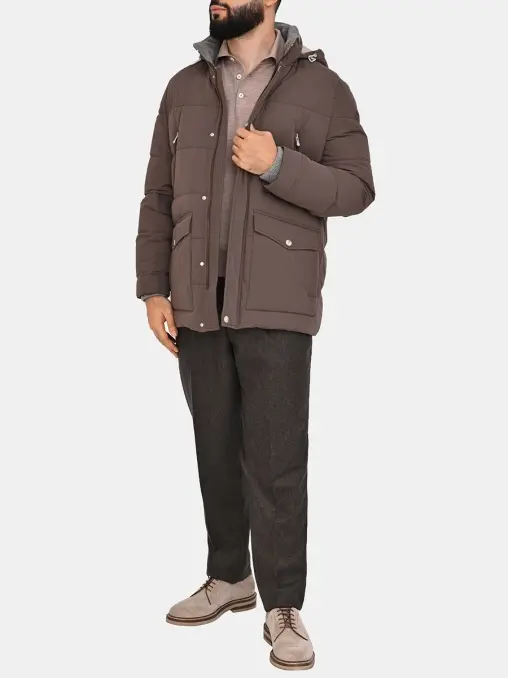 Куртка стеганая BRUNELLO CUCINELLI