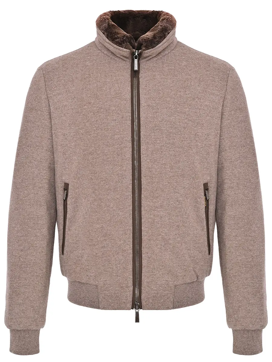 Куртка из шерсти и кашемира