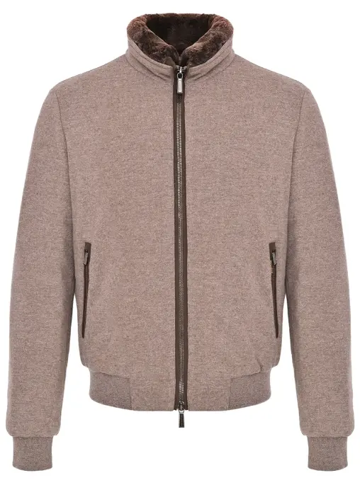 Куртка из шерсти и кашемира MOORER