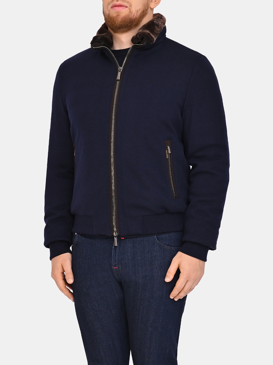 Куртка из шерсти и кашемира