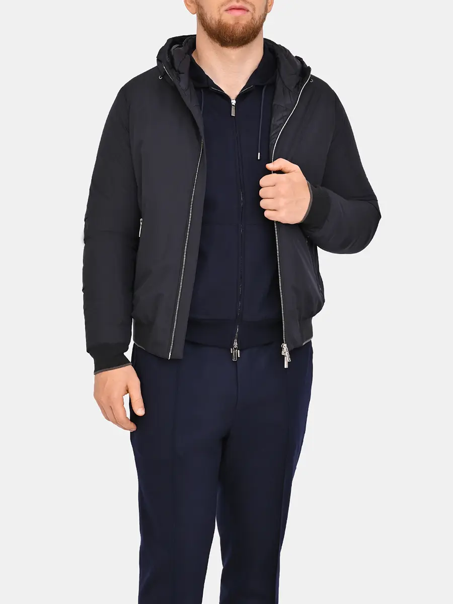 Куртка однотонная