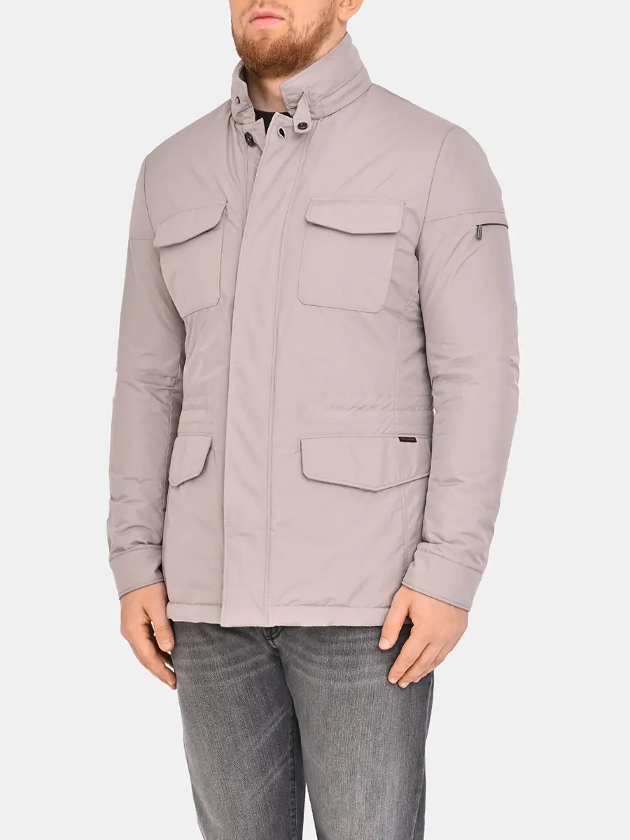 Куртка однотонная