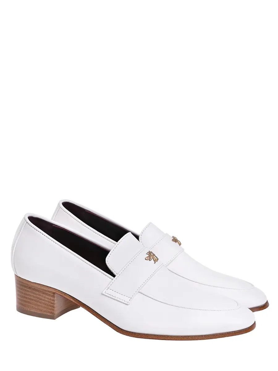 Лоферы кожаные