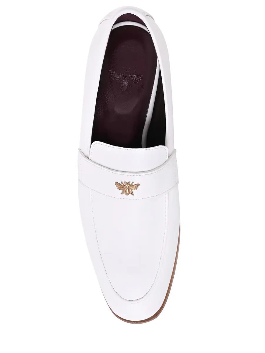 Лоферы кожаные